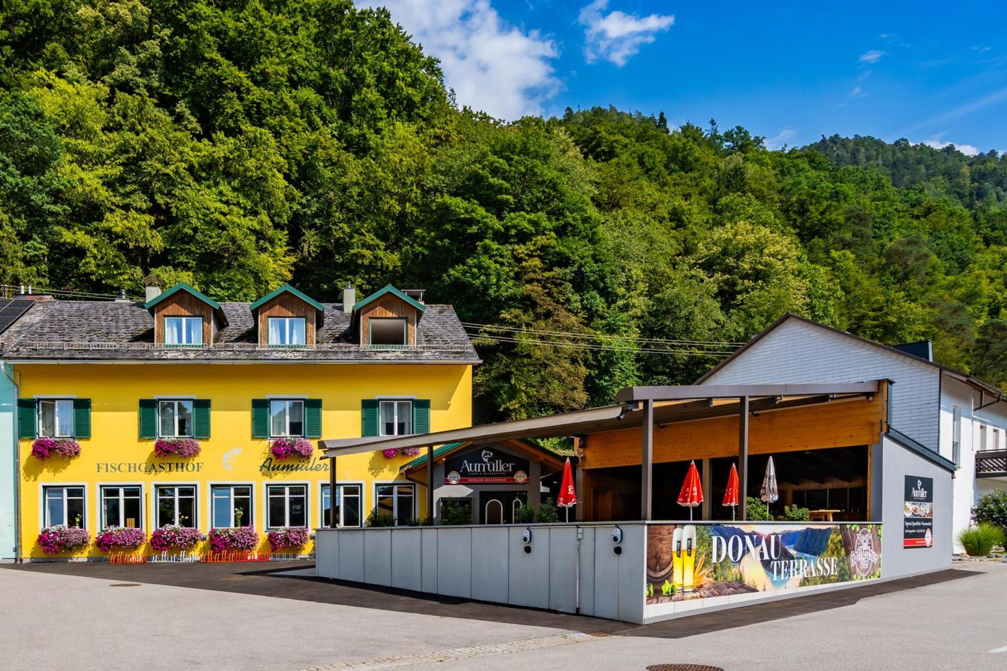 Fischgasthof Aumueller Obermuhl ภายนอก รูปภาพ
