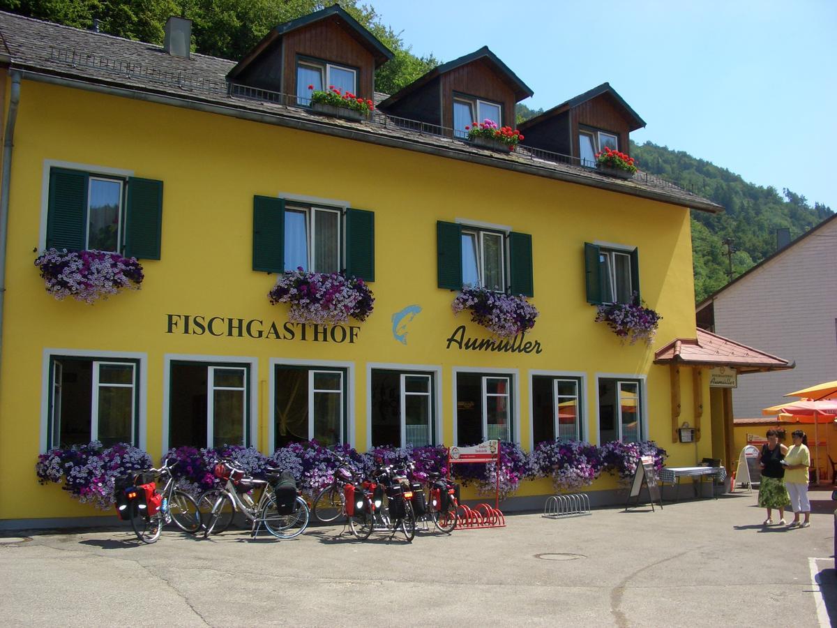 Fischgasthof Aumueller Obermuhl ภายนอก รูปภาพ
